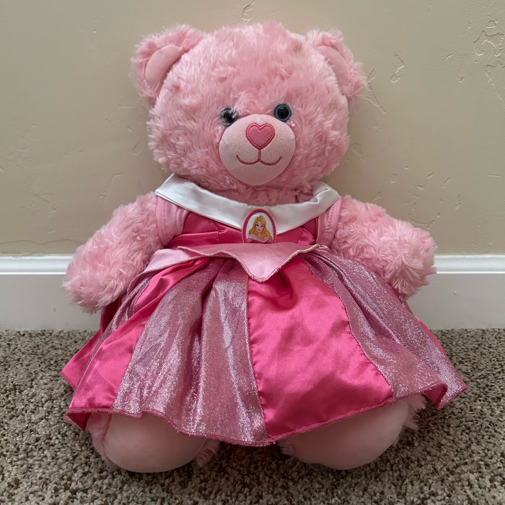 Pink Princess Teddy Bear